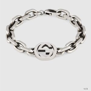 Gucci Silver Link Bracelet
